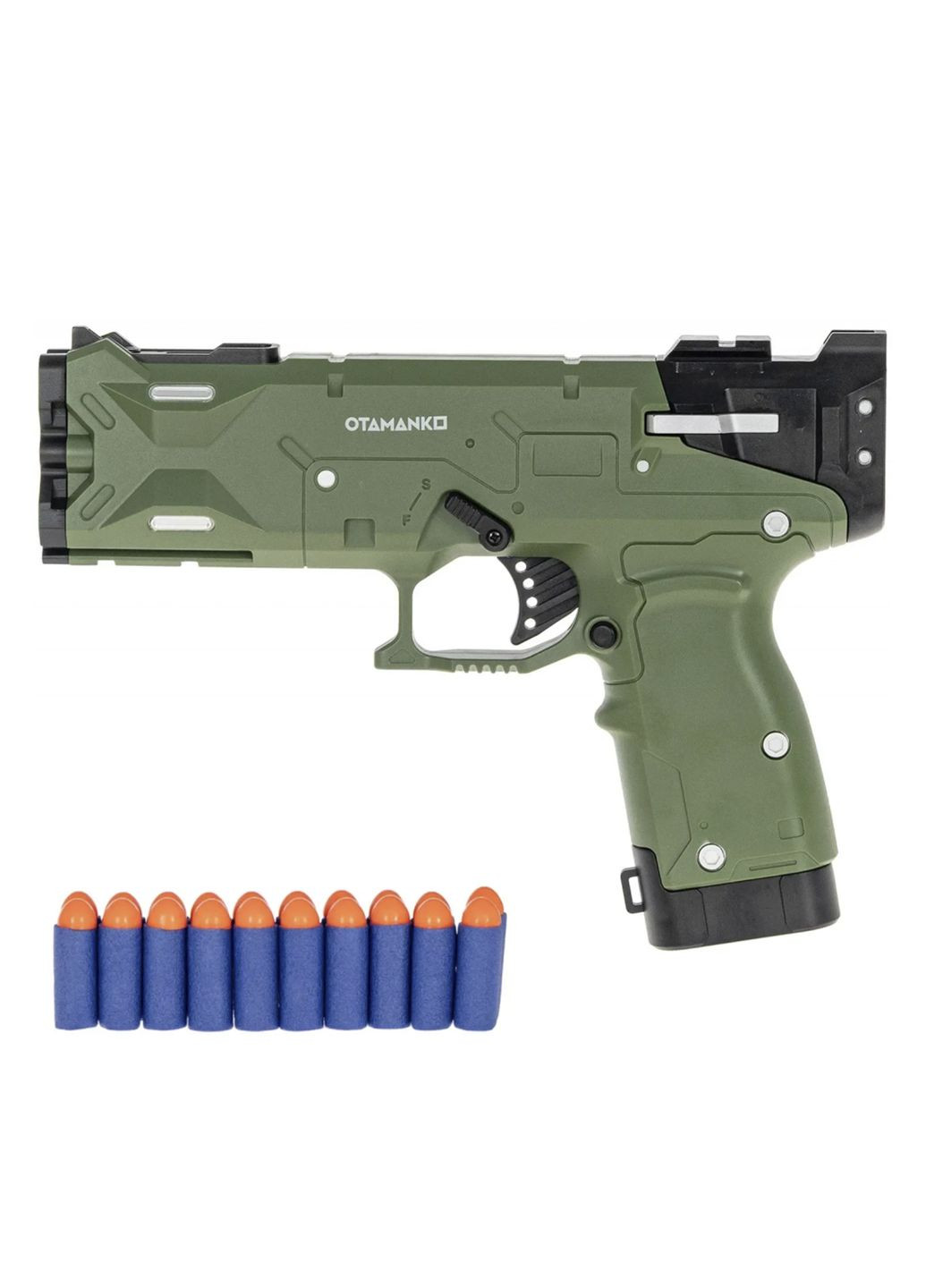Пистолет + 20 патронов цвет разноцветный ЦБ-00278208 OTAMANKO (332163301)