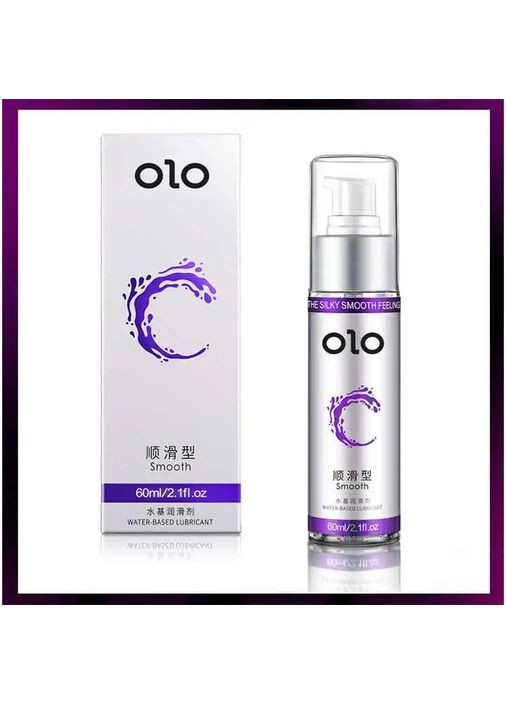 Лубрикант на водній основі OLO «Silky Smooth Feeling» (60мл) No Brand (352267509)