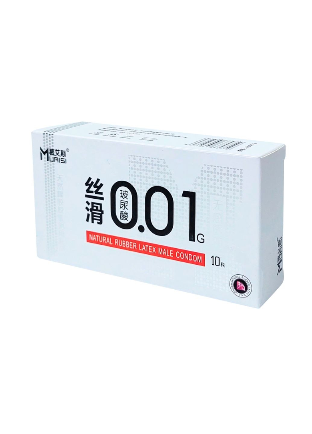 Ультратонкі презервативи 0.01 10 шт Muaisi (361081943)