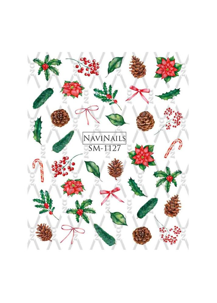 Наклейка для нігтів SM 1127 NaviNails (357212311)