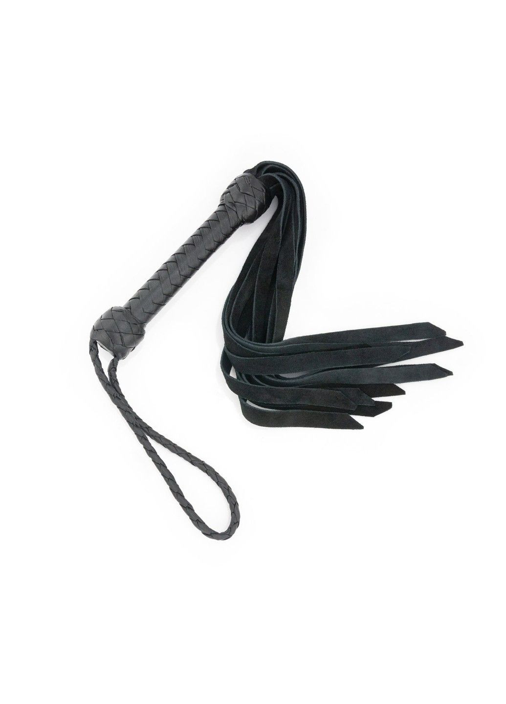 Мини флогер Mini 36 Tail Flogger Suede/Ploished Leather 18" DS Fetish (292011593)