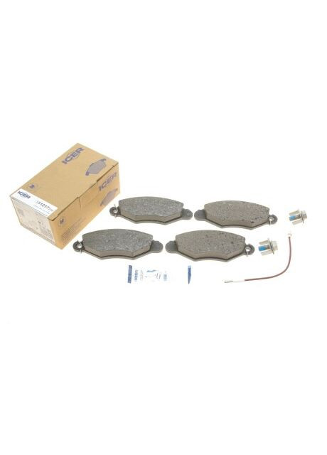 Комплект гальмівних колодок (дискових) 181217-203 No Brand (340412876)