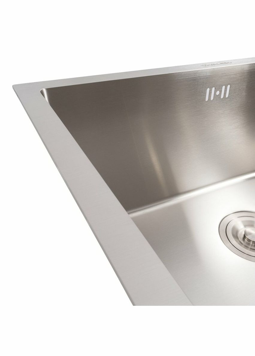 Кухонна мийка нержавійка 58*43 Handmade монтаж під стільницю (3.0/0.8) Valeso (336934453)