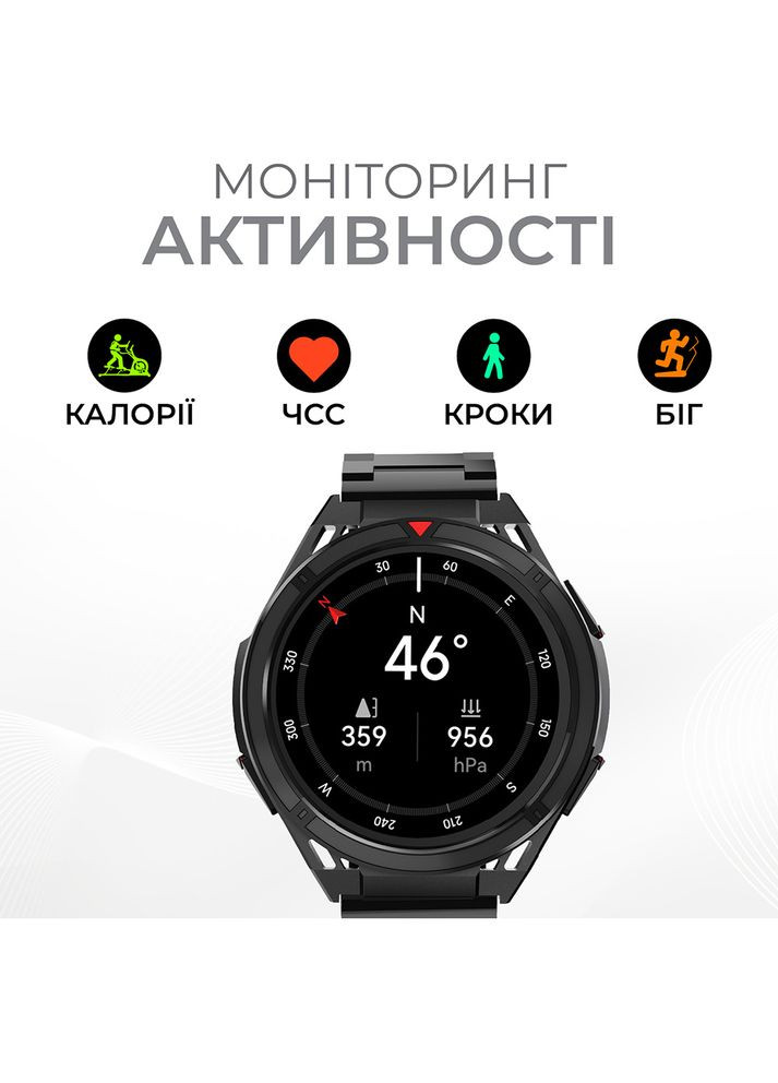 Смарт-годинник Active Black (active.black-red) HiFuture (323119648)