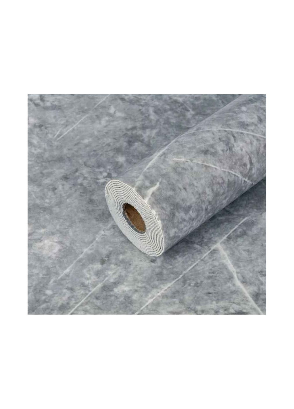 Самоклеящаяся плитка в рулоне PET WB-YC-30 (Серый мрамор) 3000*600мм D-C-Fix (362873217)