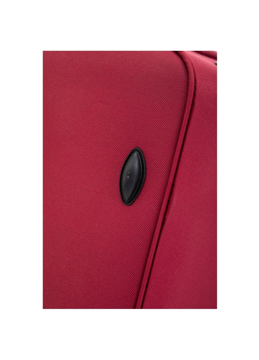 Набор тканевых чемоданов 2 шт Tourist большая средняя вишневый Bonro (342122322)