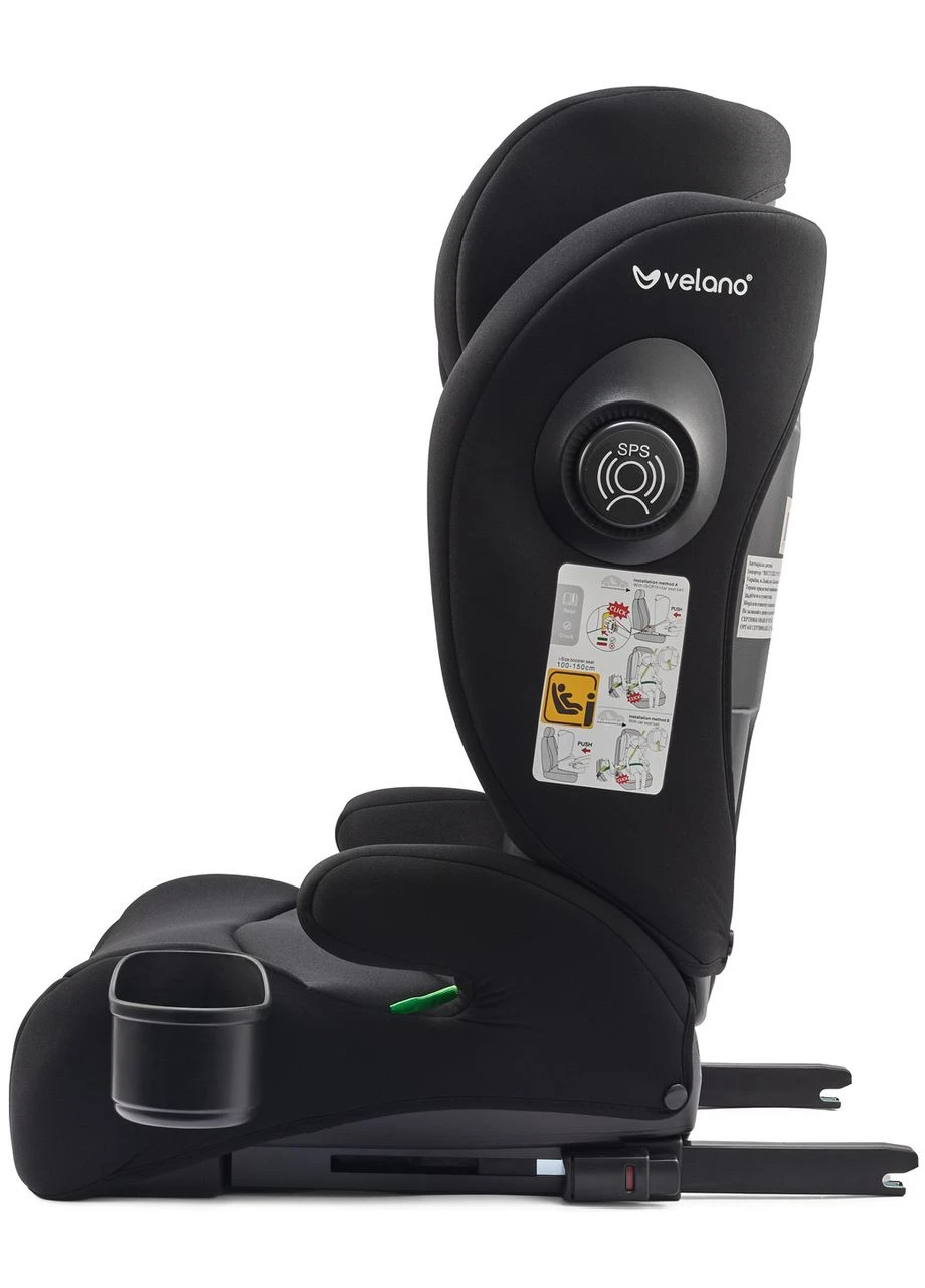 Автокресло Forza i-Size 100–150 см, ISOFIX, black Velano (391076454)