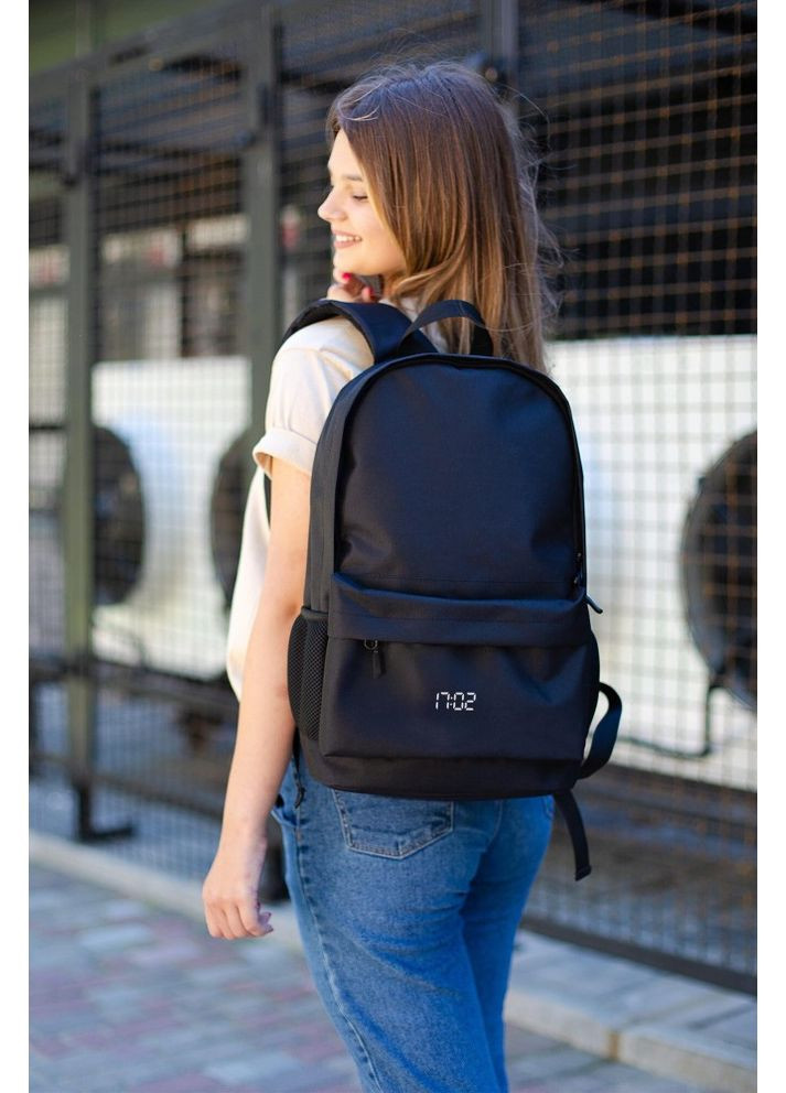 Повсякденний Рюкзак Шкільний З Принтом 1702 Black Without (349454480)