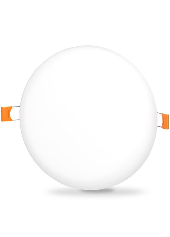 LED светильник встраиваемый безрамочный круглый 24W 4100K Videx (335834616)