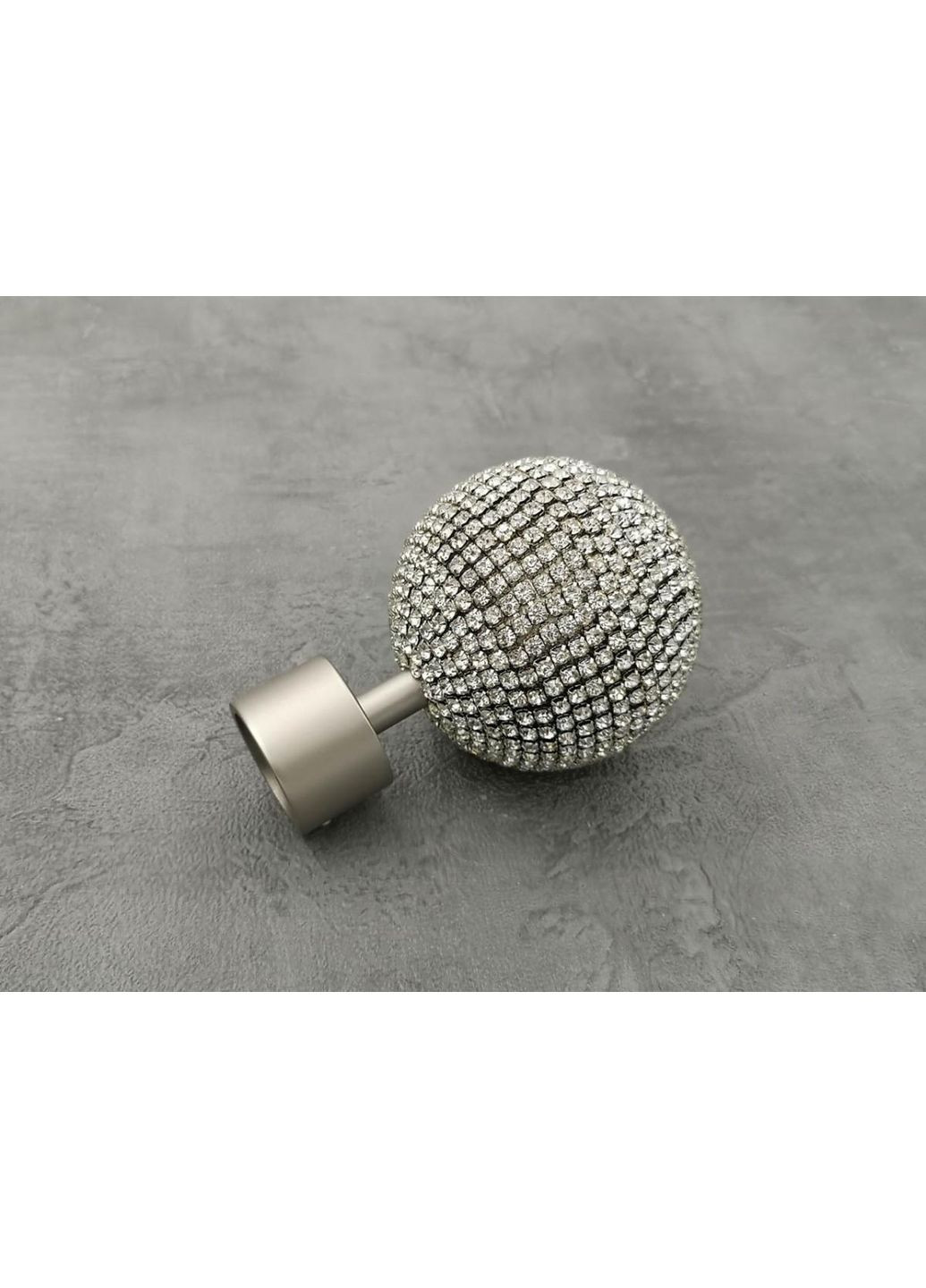 Карниз Емпреса гладка штанга одинарний відкритий 25 мм 320 см Сатин Quadrum (352778285)