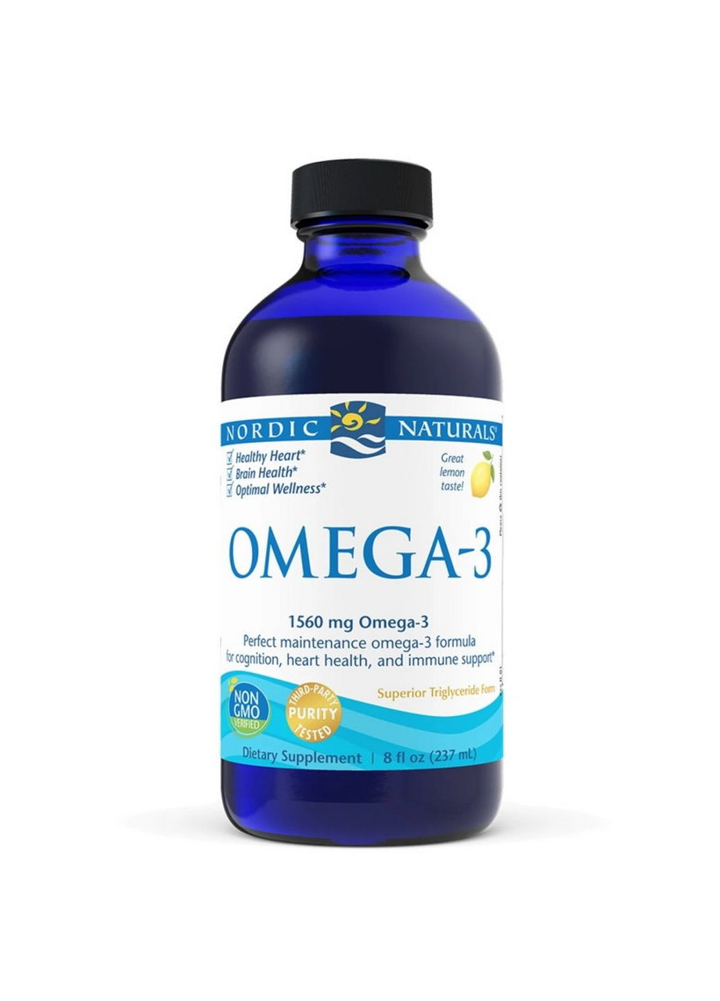 Жирные кислоты Omega-3, 473 мл Nordic Naturals (295898765)