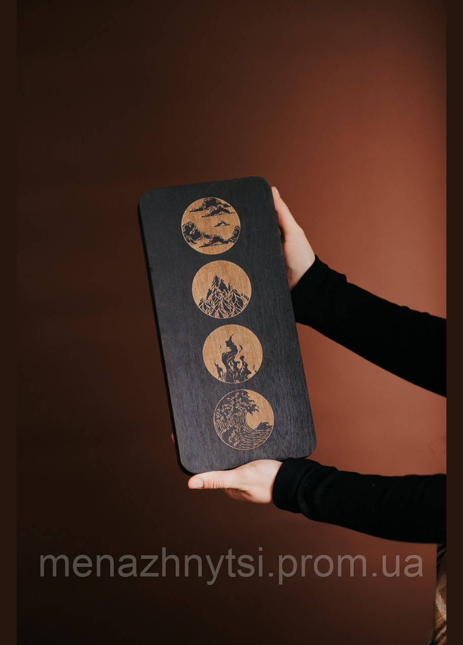 Доска садху черная шаг 8 мм для начинающих с медными гвоздями. No Brand (337165493)