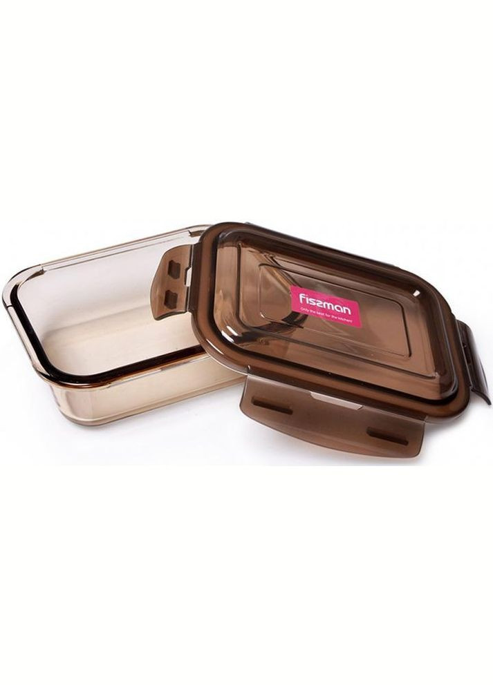 Контейнер для продуктов Fisman Luxor 1520мл стеклянный, 22х16х7см Fissman (339777154)