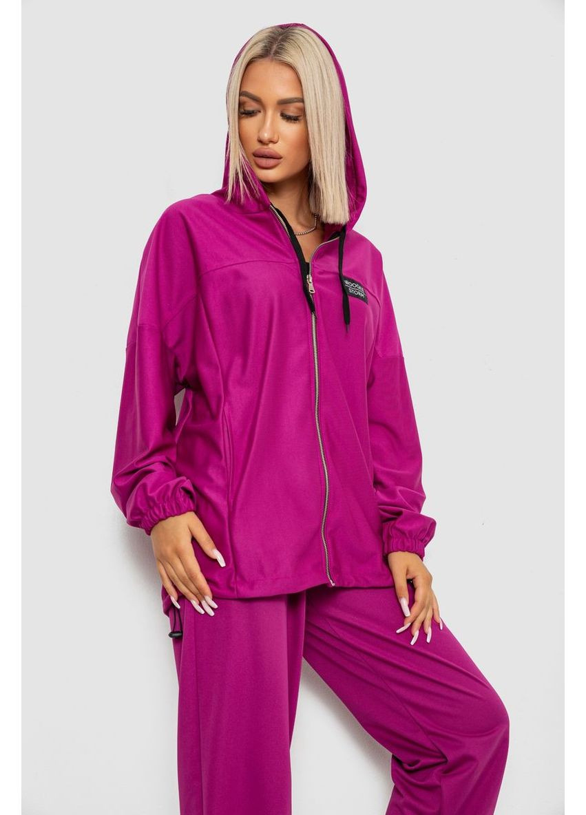 Спортивний костюм жіночий, колір малиновий, 238R114-1 Ambra (350880958)