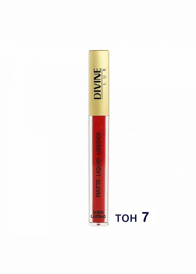 Жидкая матовая помада для губ Umbrella Divine Lux Matte Liquid Lipstick (293247441)