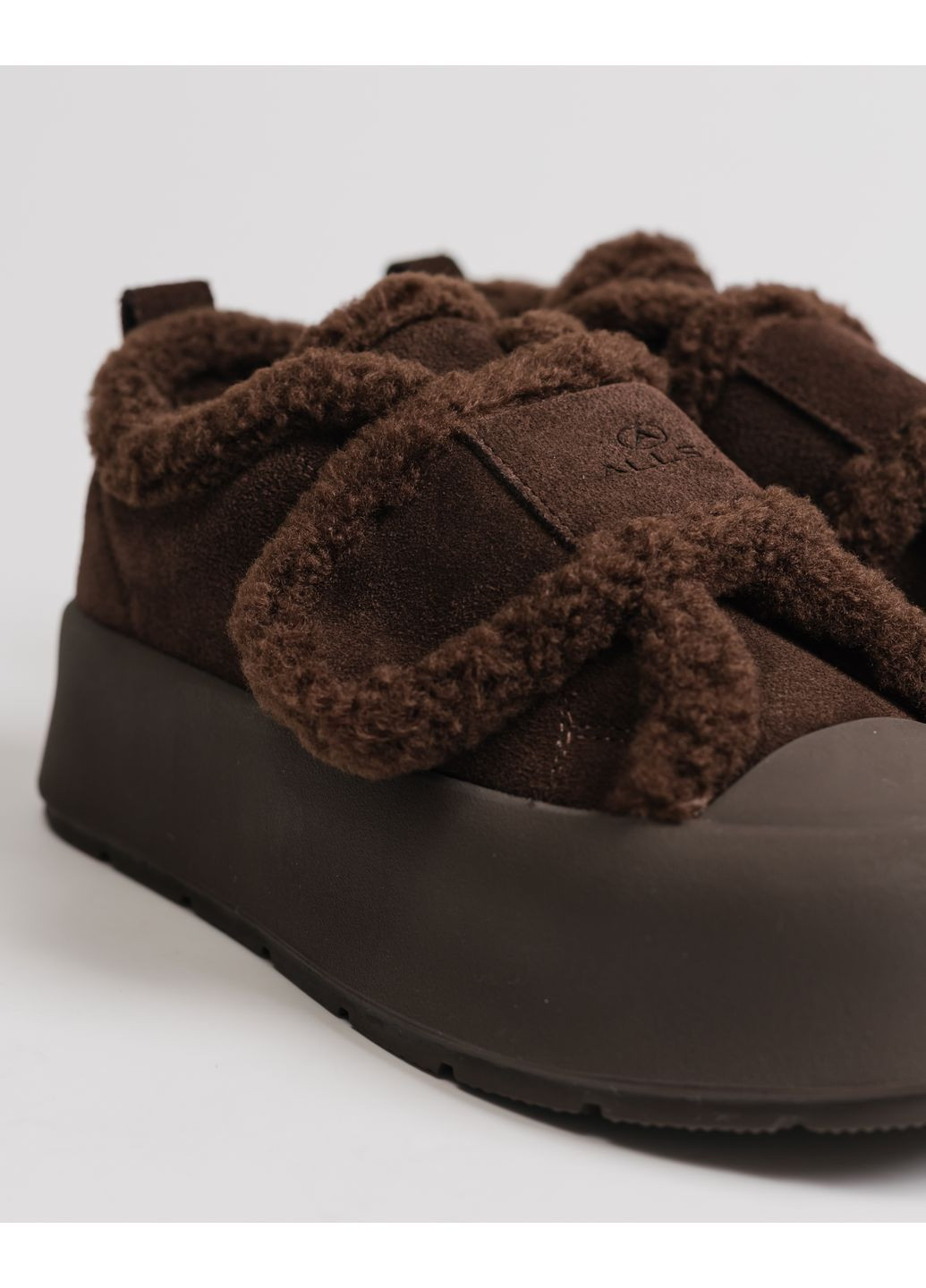 Черевики на липучці замша вовна ALLSY (362106378)