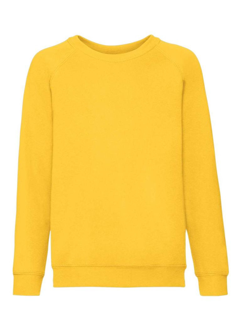 Свитшот детский Classic raglan sweat kids Желтый (062039034164) Fruit of the Loom (315937944)