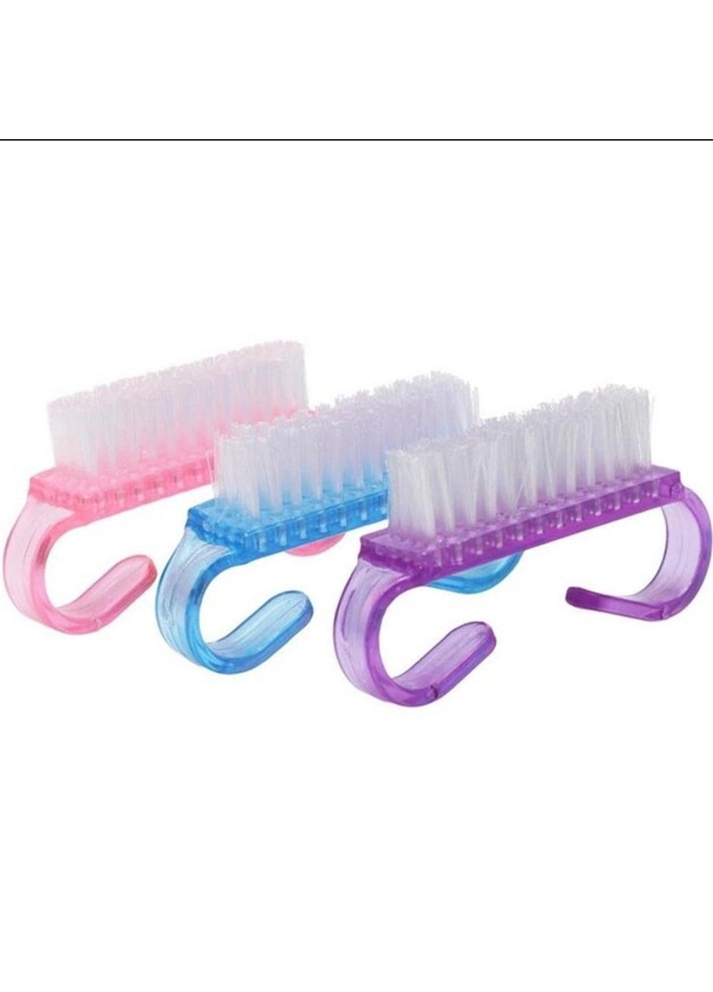 Манікюрна прямокутна (плоска) щітка для змітання опила MagicNail (292734544)