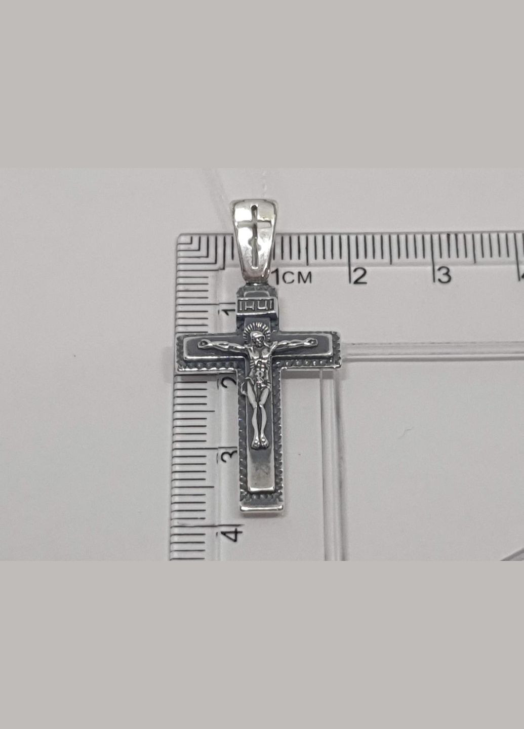 Срібний хрест Розп'яття Христа. 3101-МЧИН Ірій (299153326)