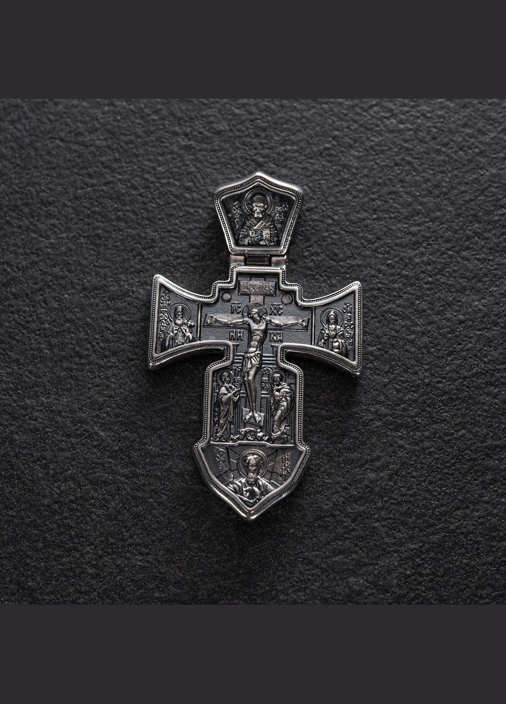 Православний хрест Розп'яття. Ангел Хранитель 13582 Oniks (264023009)