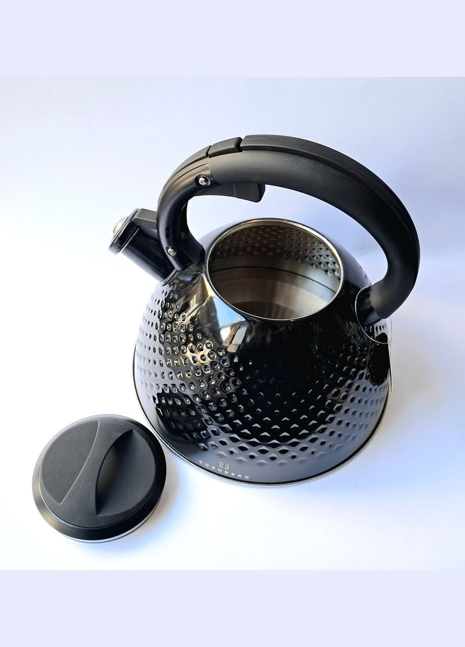 Чайник із нержавіючої сталі зі свистком 3 л EB-8854B Edenberg (322317409)