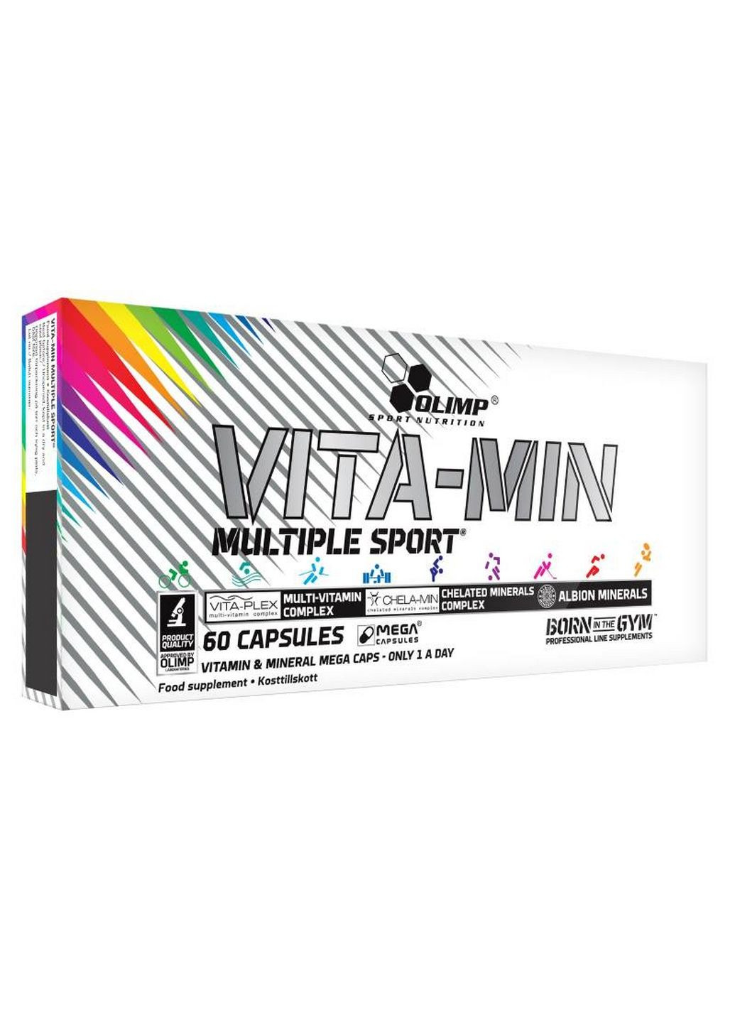 Вітаміни та мінерали Vita-min Multiple Sport, 60 капсул Olimp (293421906)