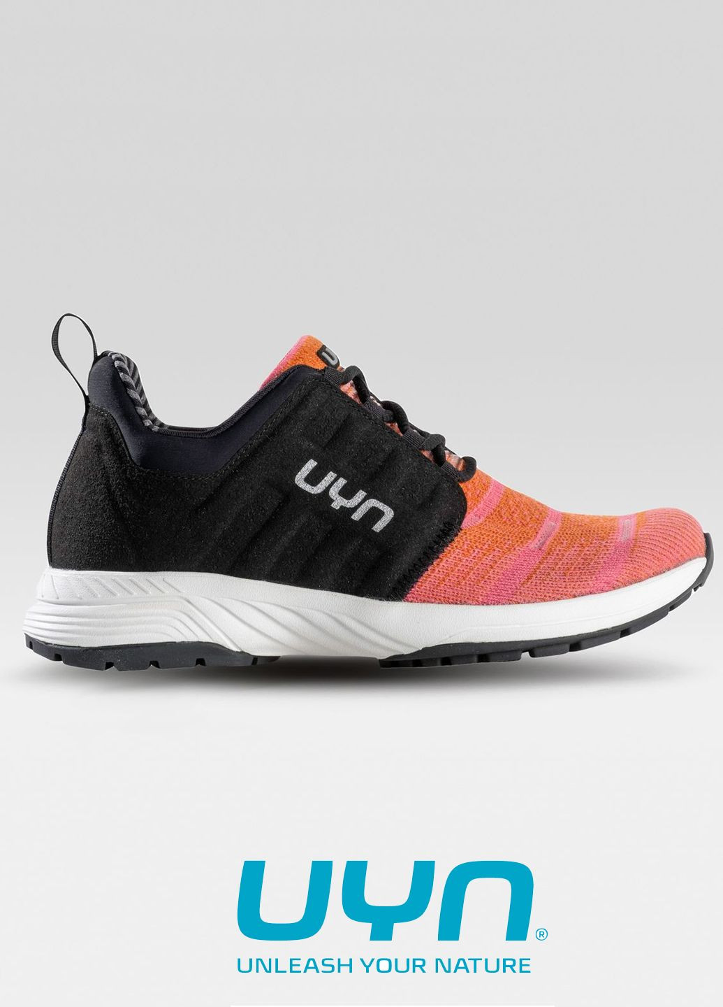 Комбіновані кросівки жіночі UYN Air Dual Tune О051 Orange/Pink