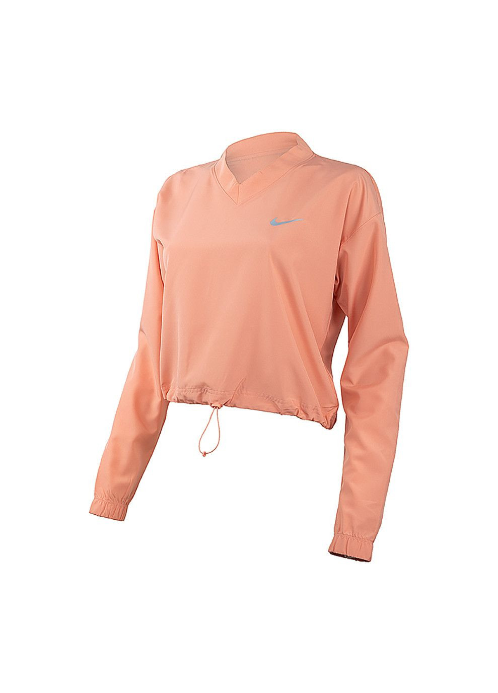 Женская Ветровка W NK SWOOSH RUN JACKET Персиковый Nike (333960053}
