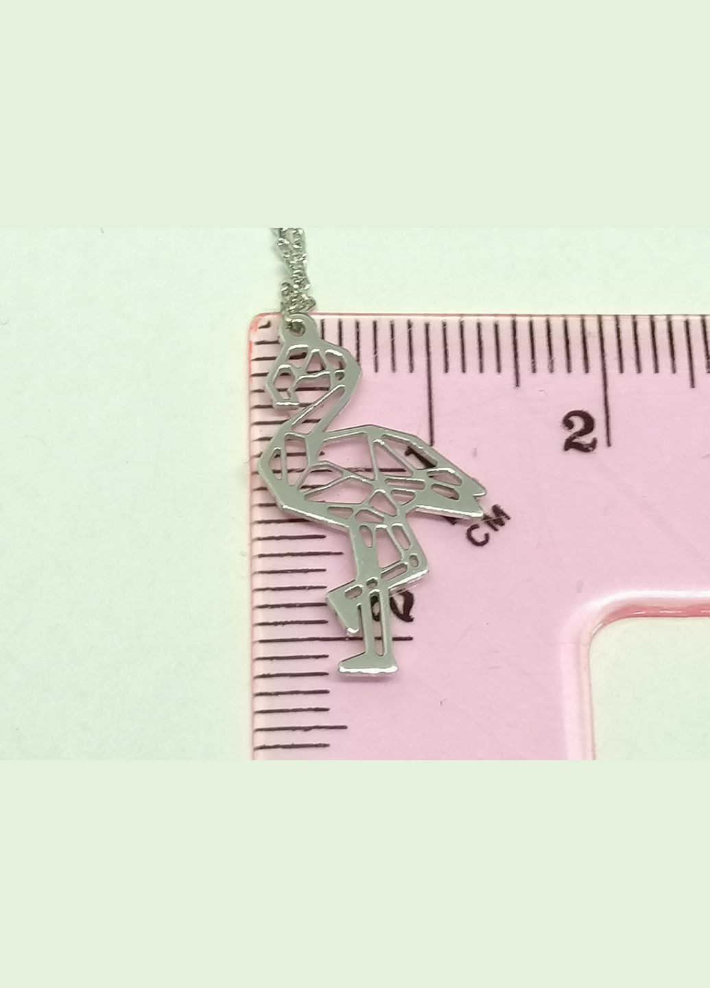 Серебряные серьги-подвески Фламинго. 90801128 Qvaliz (317955059)