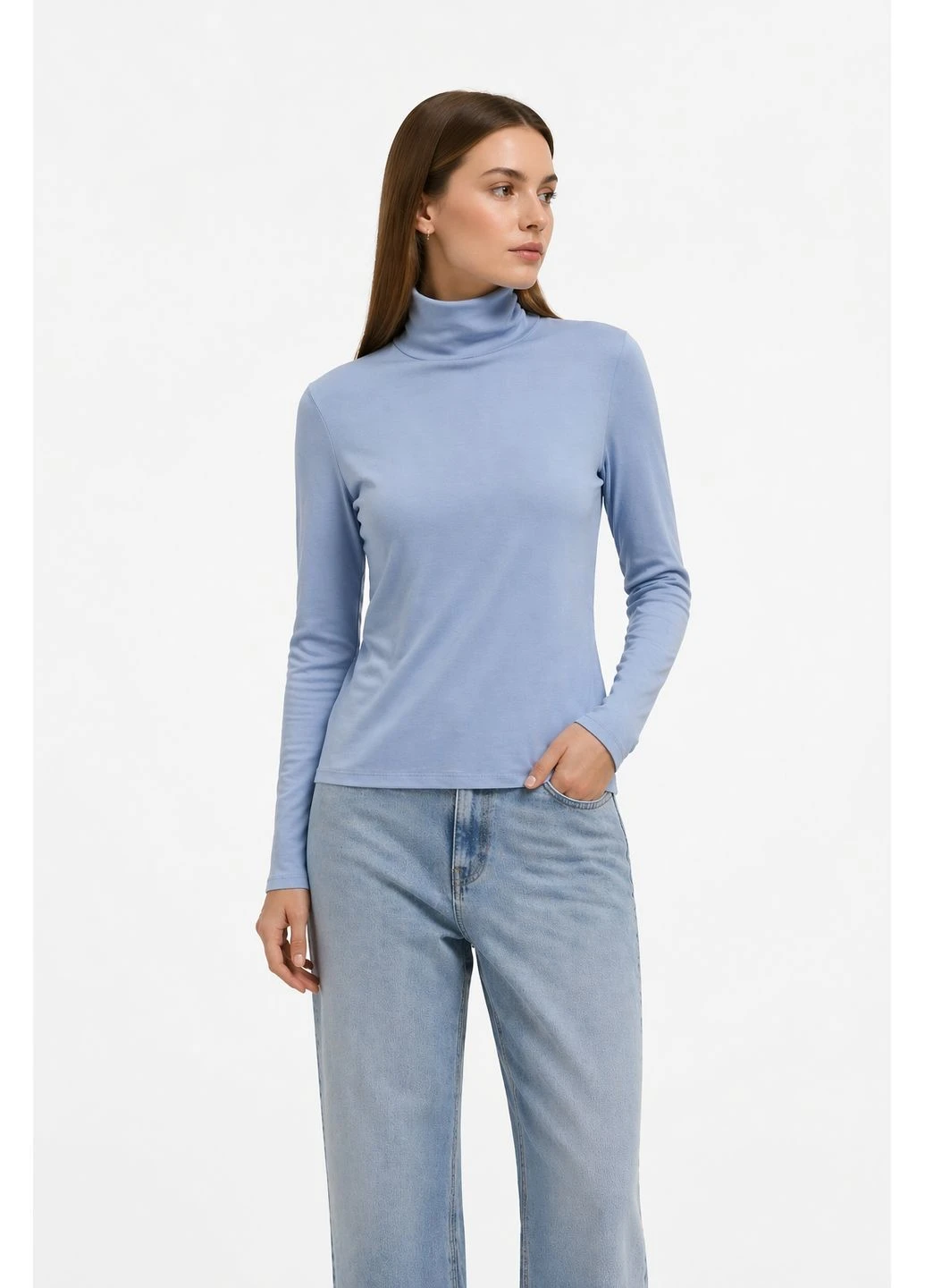 Водолазка,блідо-синій, Primark (391055268)