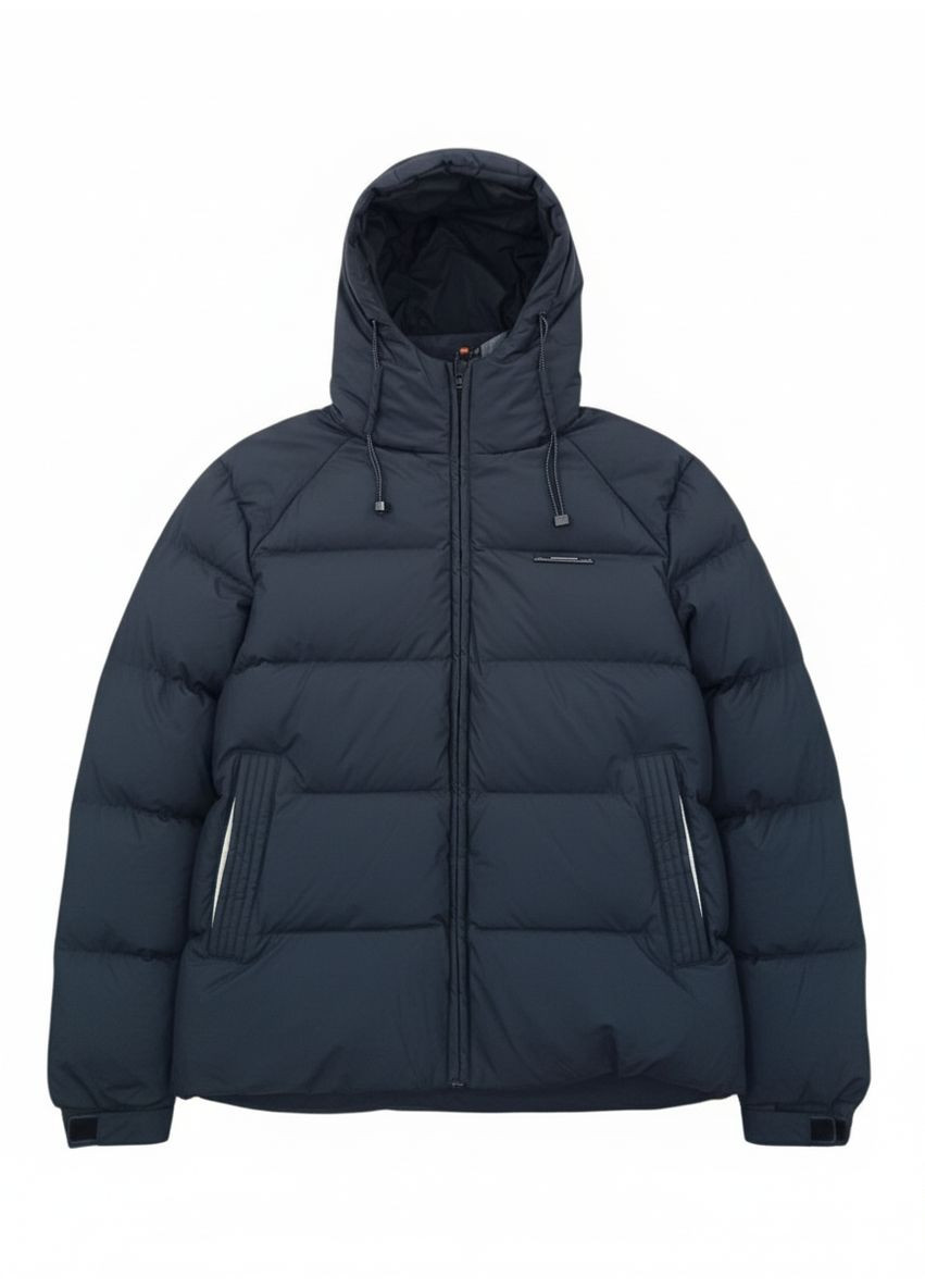 Синя зимня чоловіча зимова куртка темно-синя (gk203) 56 No Brand