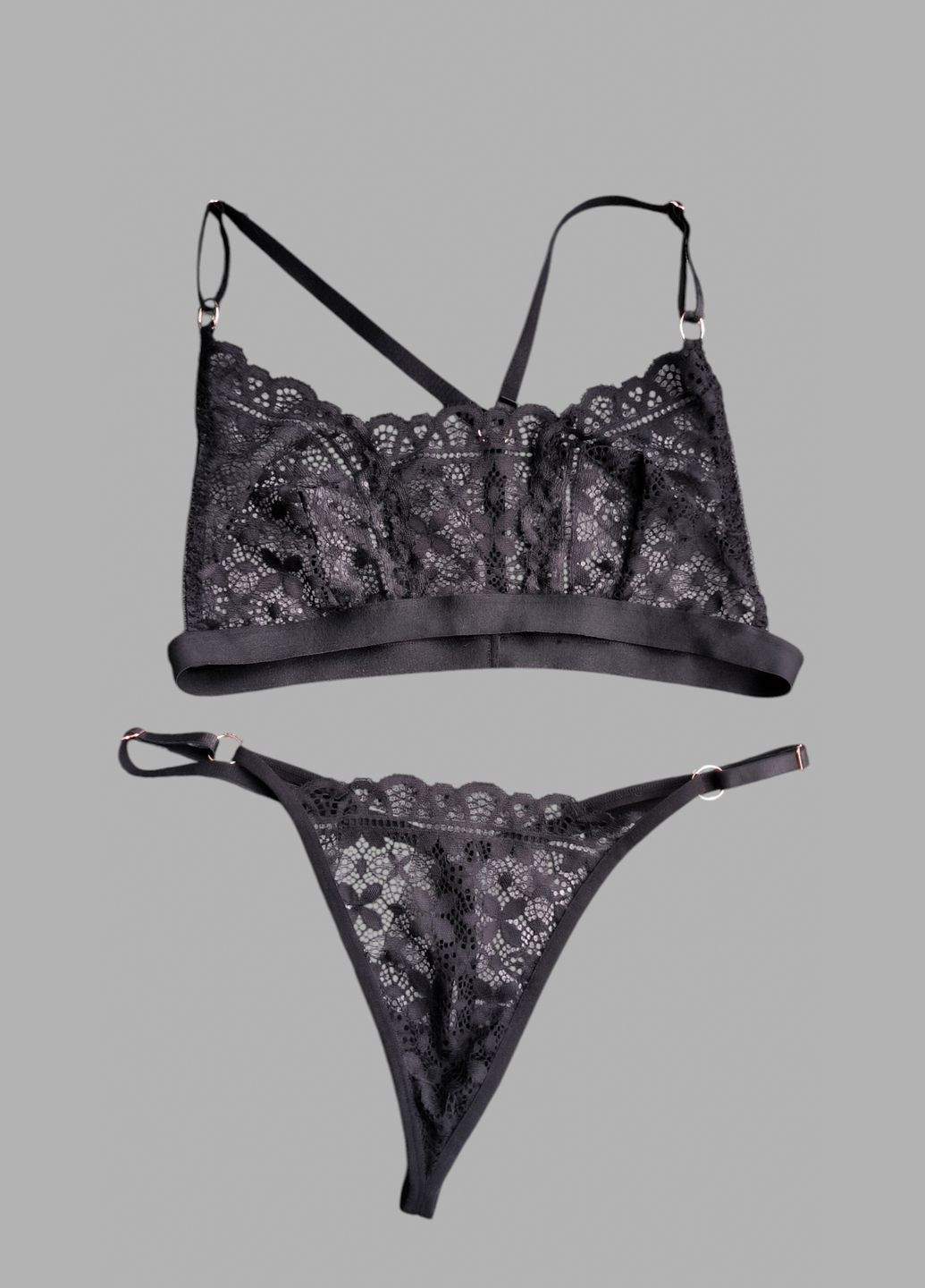 Красный эротический комплект No Brand (323654369)