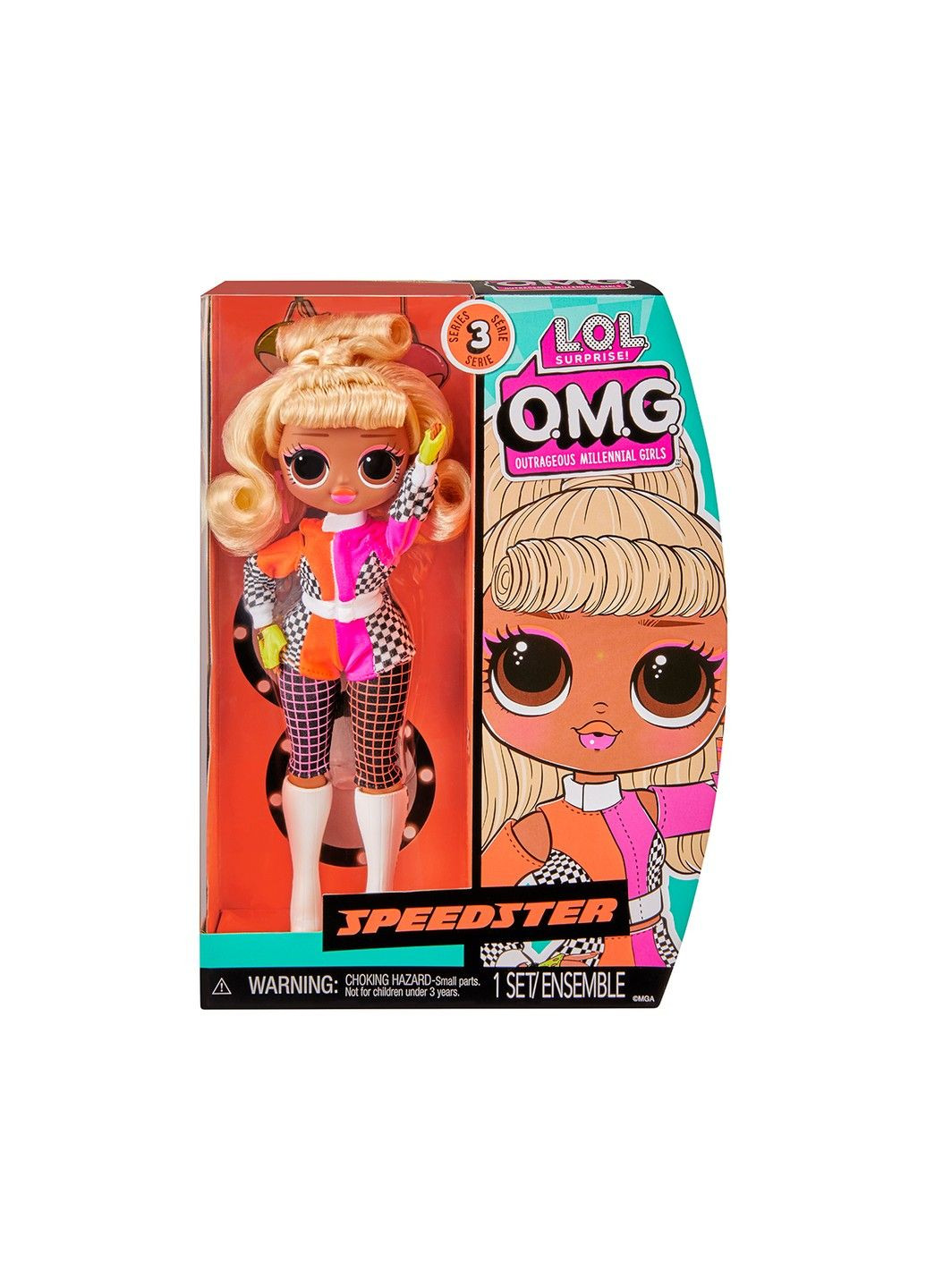 Кукла L.O.L. SURPRISE! серии "O.M.G. HoS" S3 – Спидстер (с аксессуарами) L.O.L. Surprise! (335401619)