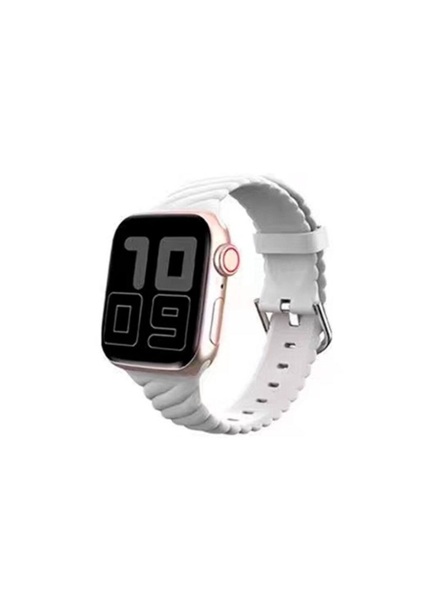 Ремінець для годинника Apple Watch Monochrome Twist 42/44/45/49mm Off-White No Brand (304730550)