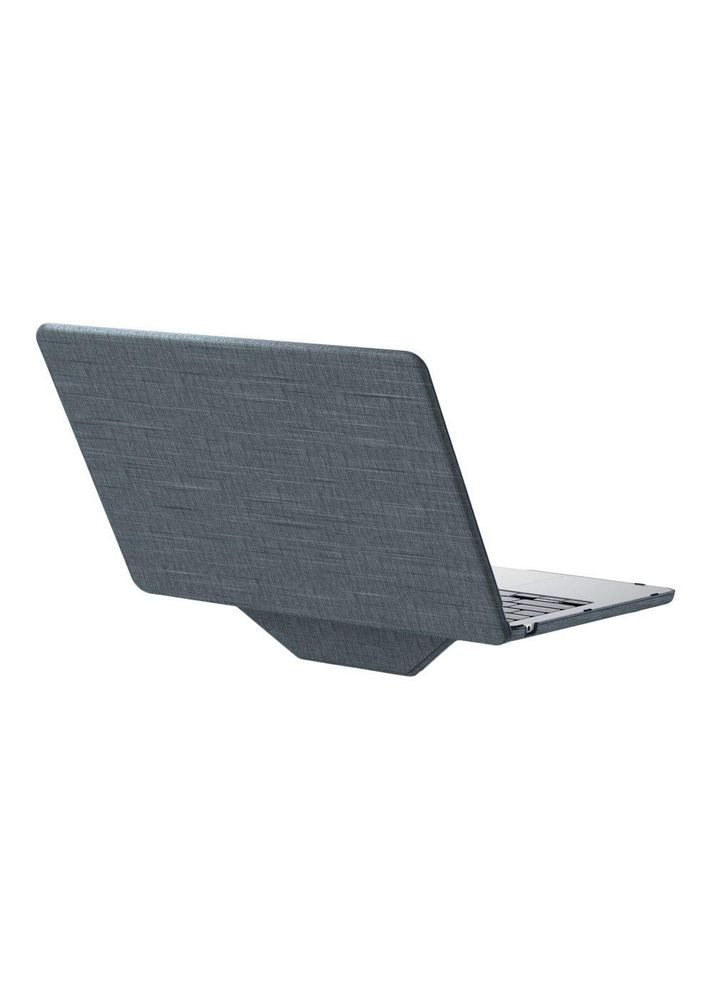 Накладка PC+Fabric AMO-TRI для MacBook Air 13" 2025/2024/2022 (M4 A3240/M2 A2681/M3 A3113) Grey No Brand (364925269)