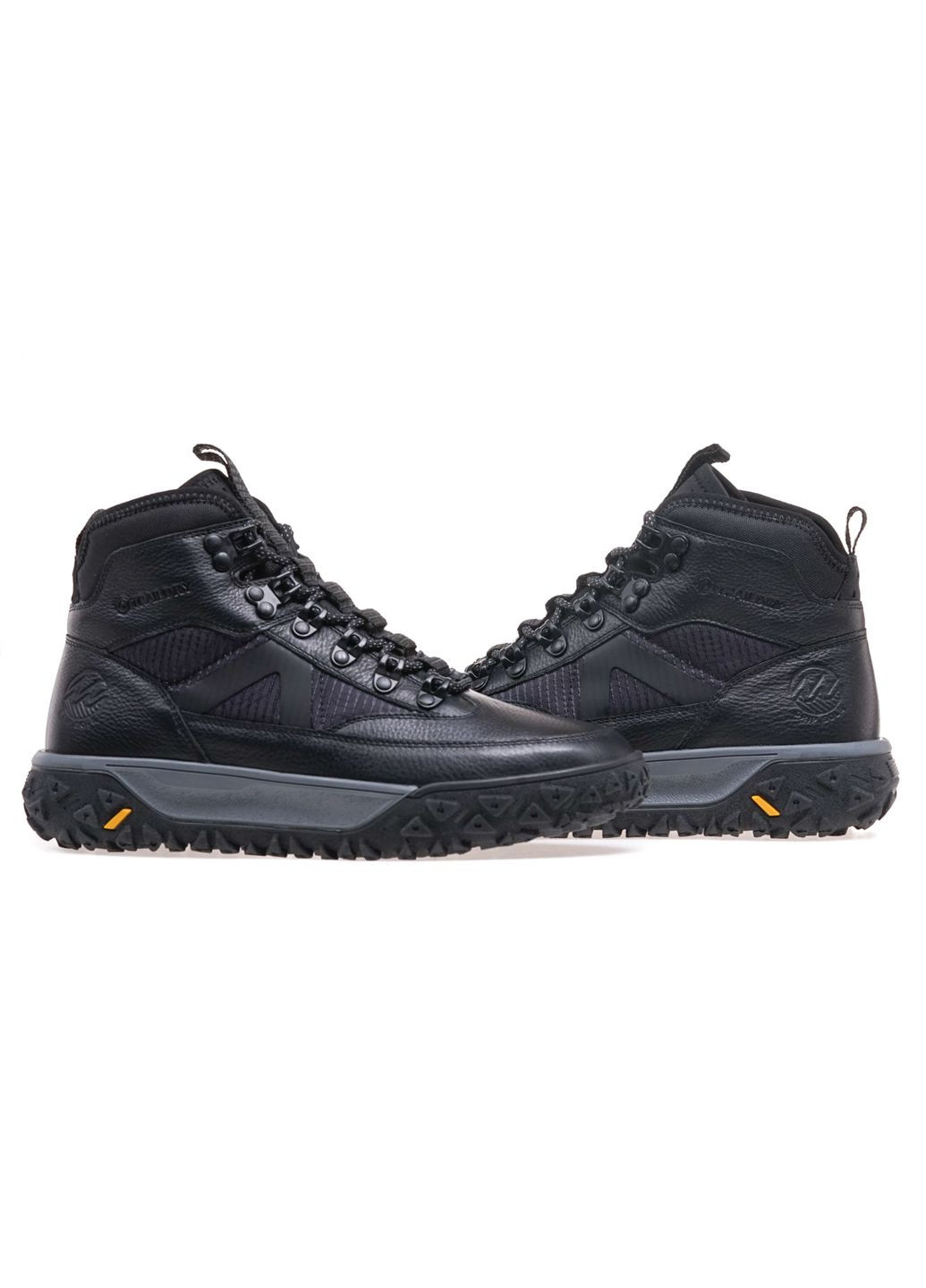 Черные ботинки комфорт мужские 4514-99/black Davis