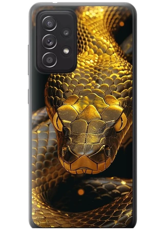 2D пластиковый чехол 'Golden snake' для Endorphone Samsung Galaxy A52 (286770192)