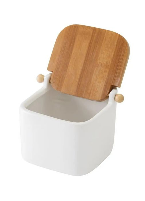 Цукорниця Midori AR-0907-W 12х12х11 см 840 мл біла Ardesto (369123546)