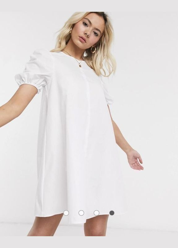 Білий сукня міні Asos