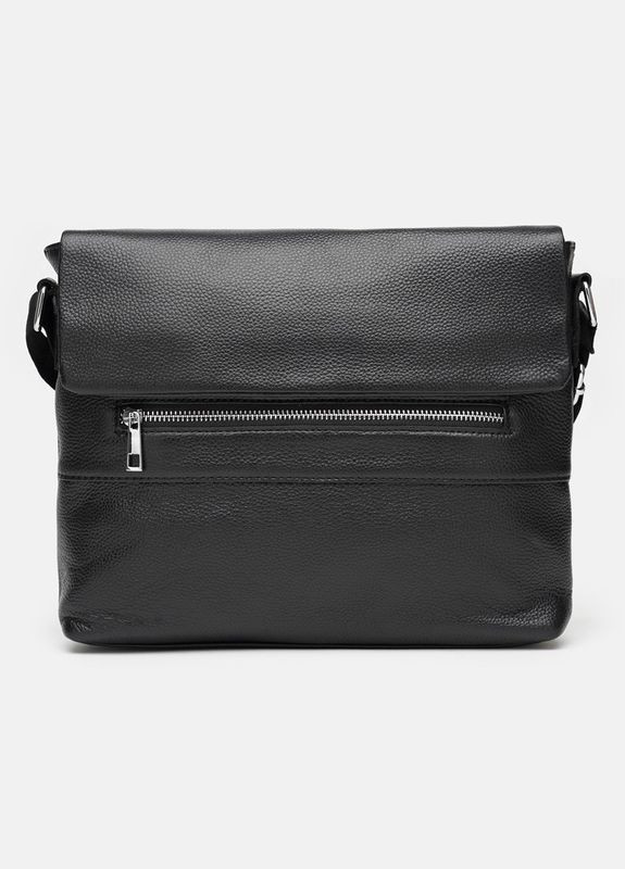 Чоловіча шкіряна сумка K13530-black Borsa Leather (322189899)