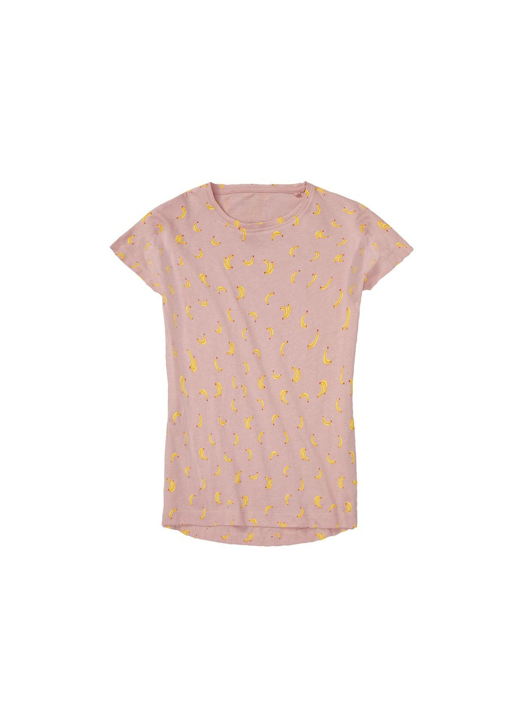 Розовая всесезон пижама летняя для девочки футболка + шорты Pepperts