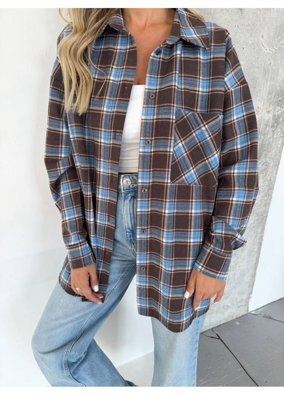 Жіноча фланелева сорочка Osoblyva (353685821)