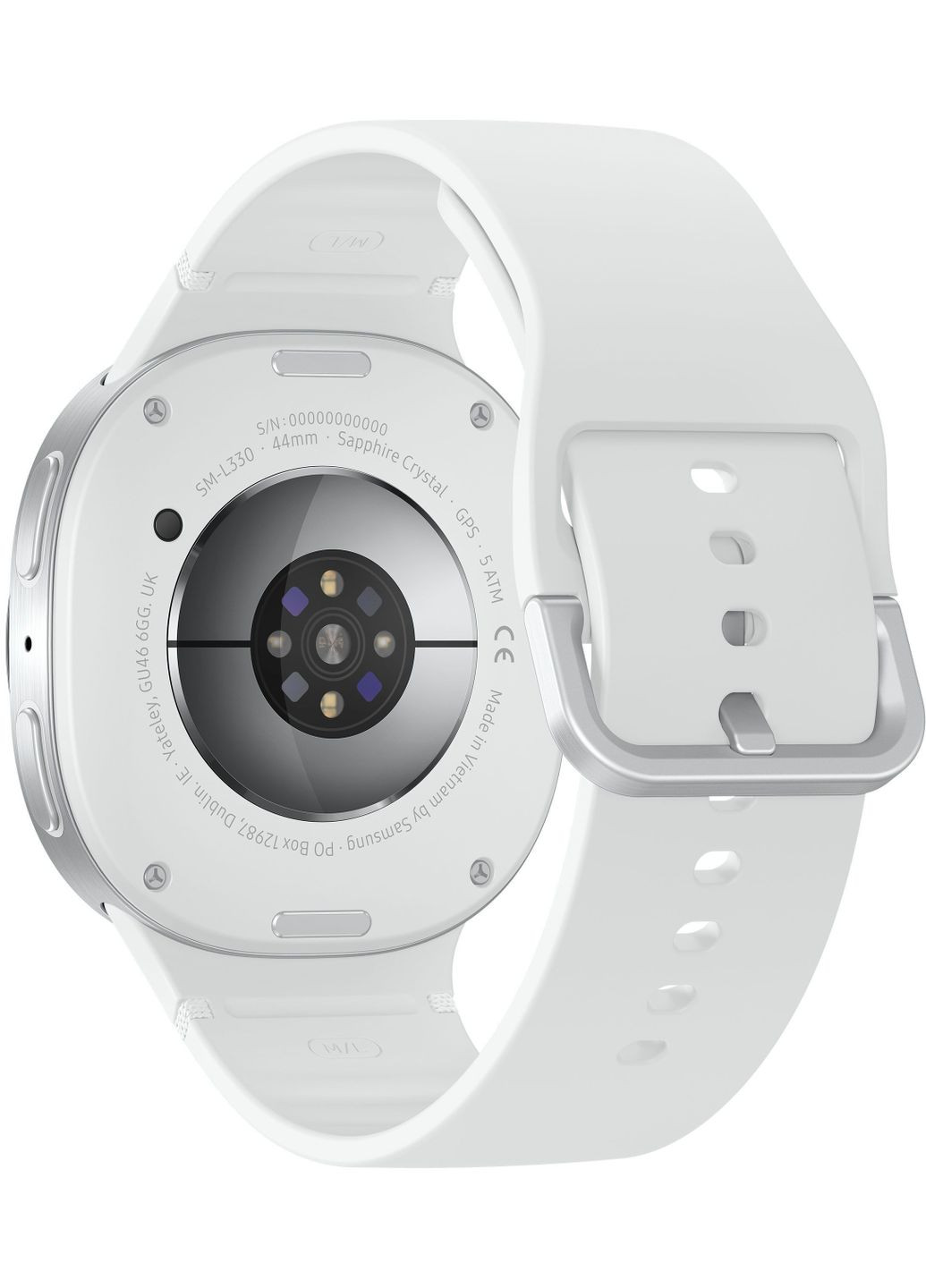 Смарт-часы Galaxy Watch 8 44мм (L330) 1.47", 480x480, sAMOLED, BT 5.3, NFC, 2/32ГБ, серебристый Samsung (362668542)