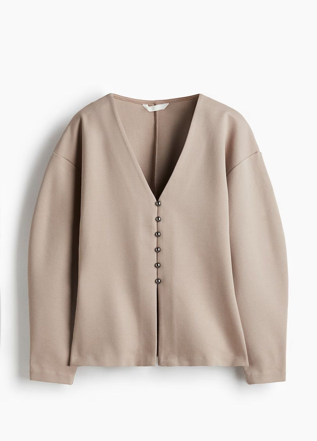 Бежевый демисезонный кардиган H&M