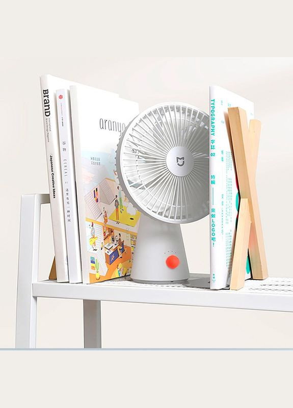 Вентилятор портативный Xiaomi Desktop Mobile Fan BHR5932CN белый MiJia (279555013)
