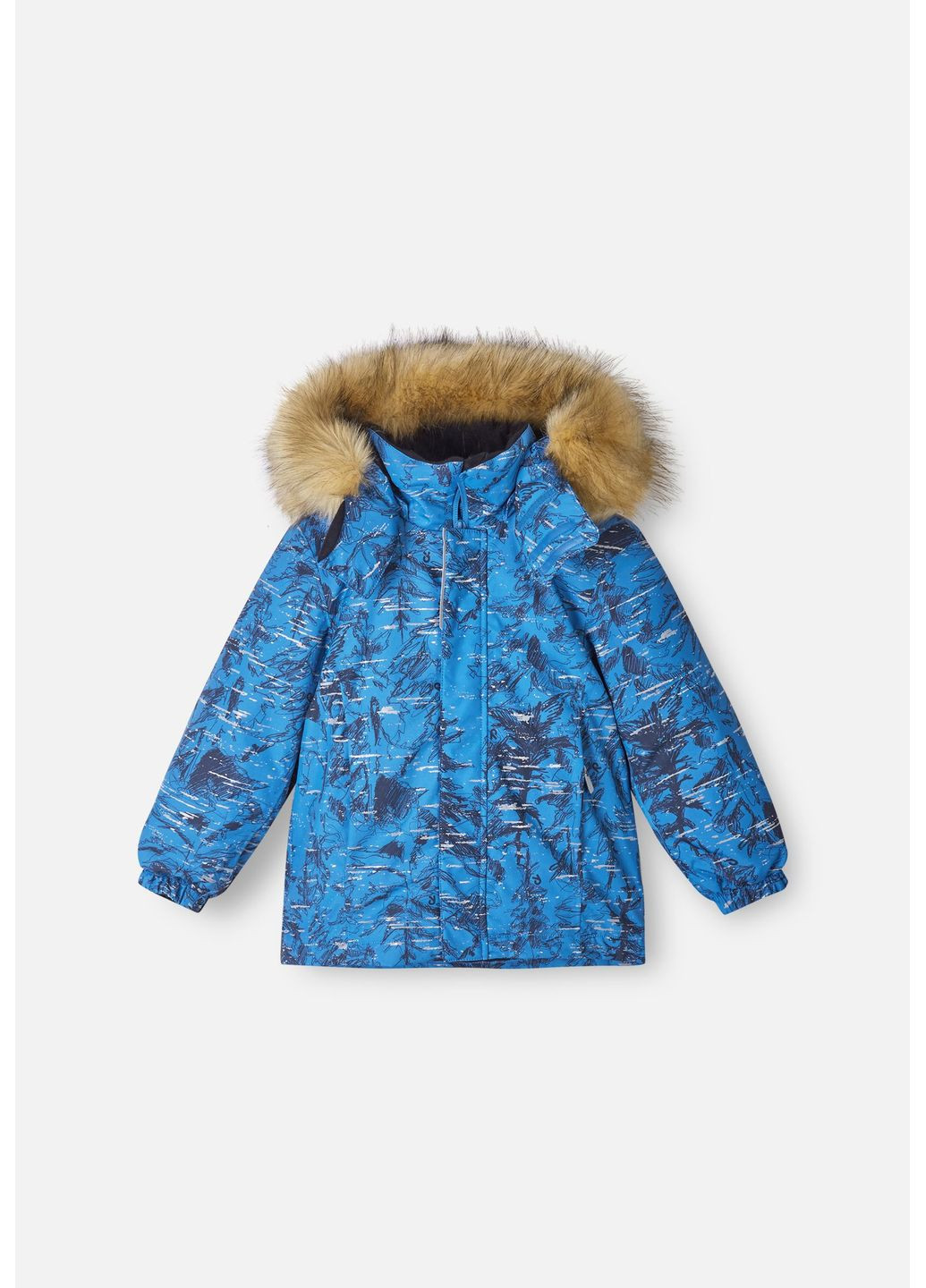 Синяя зимняя куртка светоотражающая reimatec Reima Sprig