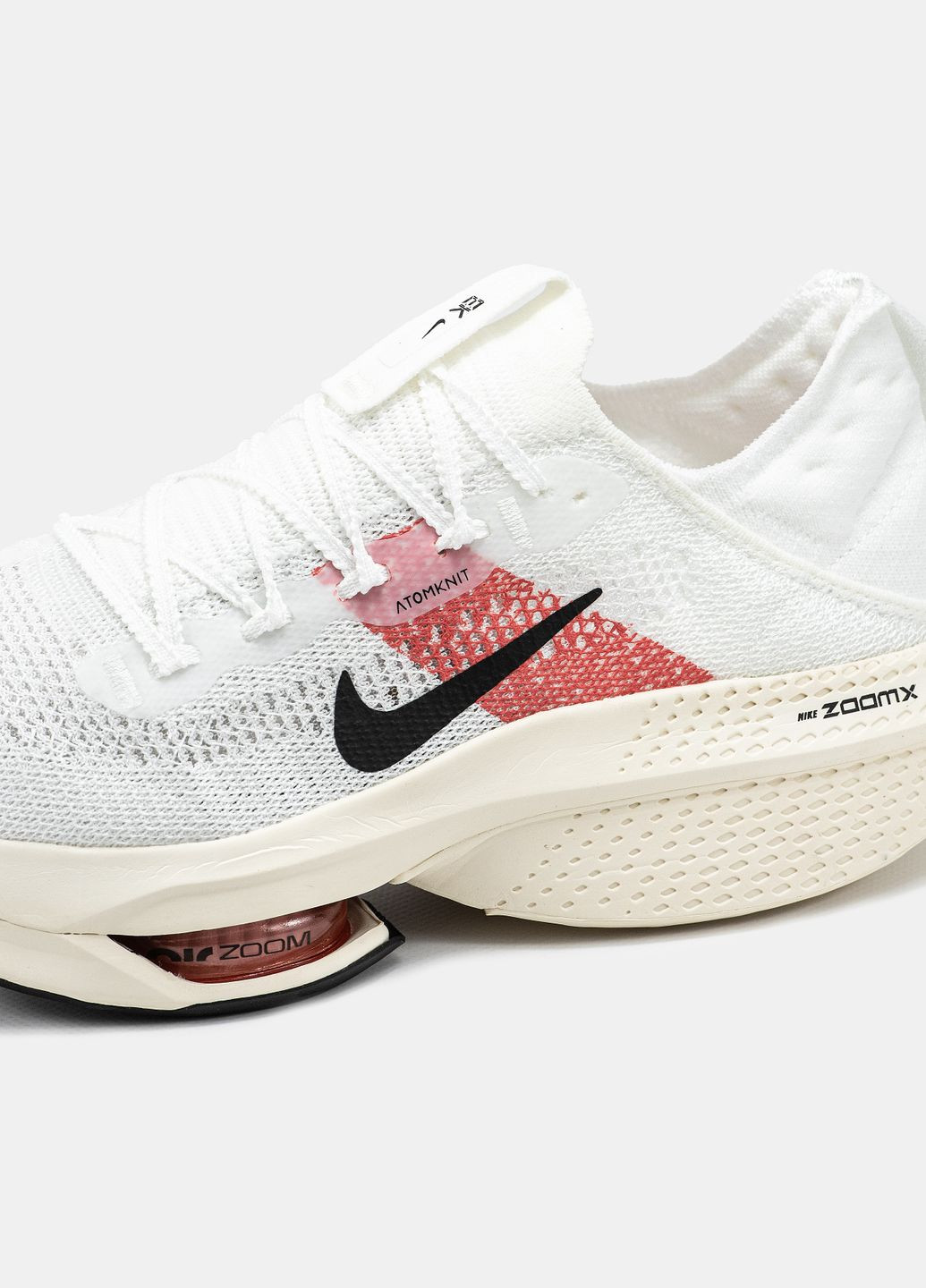 Кросівки жіночі і чоловічі Nike Air Zoom Alphafly 2 White | Найк Еір Зум Альфафлай 2 білі No Brand білі демісезони (332213969)