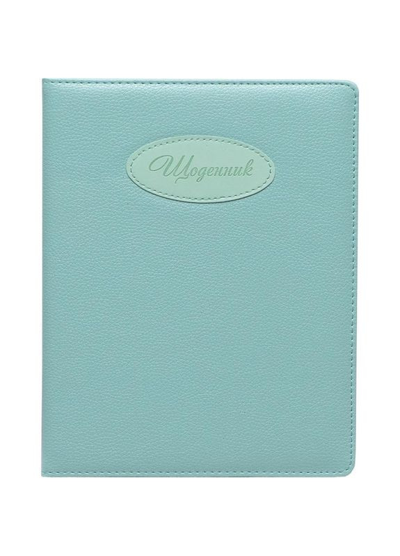 Щоденник кожзам А5, тв.обл./ М'ятний No Brand (342417933)