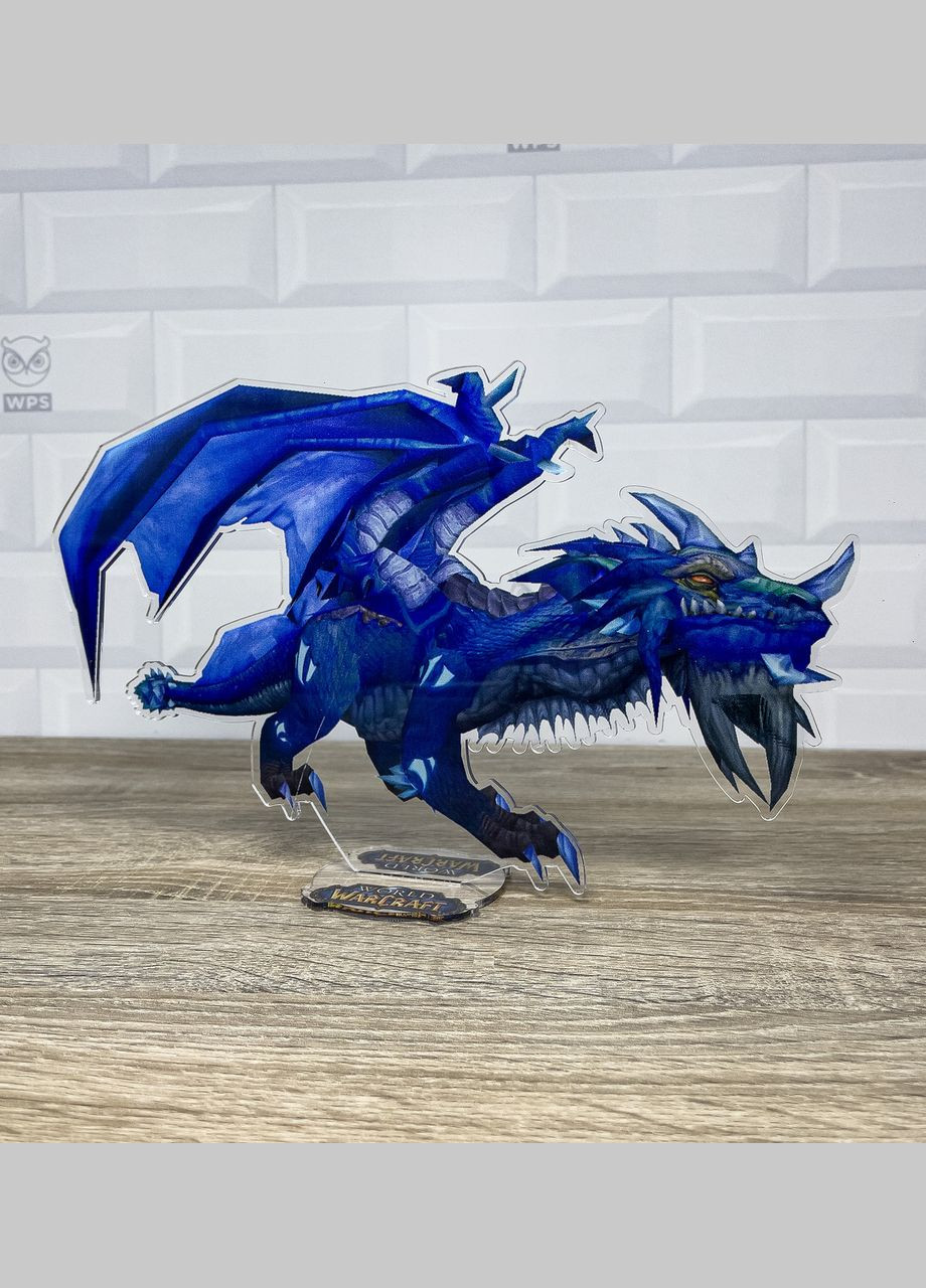 Акриловая коллекционная фигурка World of Warcraft Дракон Азурегос 19 см No Brand (339619488)