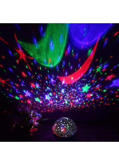 Ночник-проектор светодиодный Звездное небо Голубой No Brand (349744695)